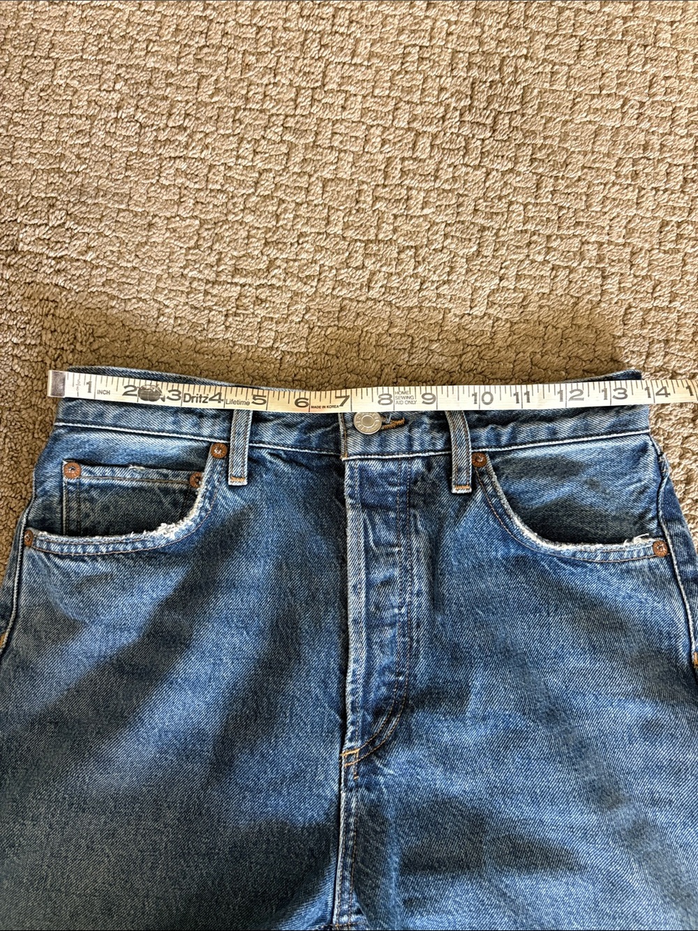 Agolde 90’s Pinch Waist High Rise Straight Size 26 - Picture 16 of 16